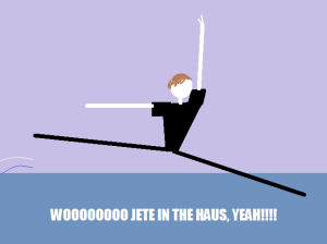 Ooh! I know! I know! Pick me! Pick me! TEEEEEEACHER!