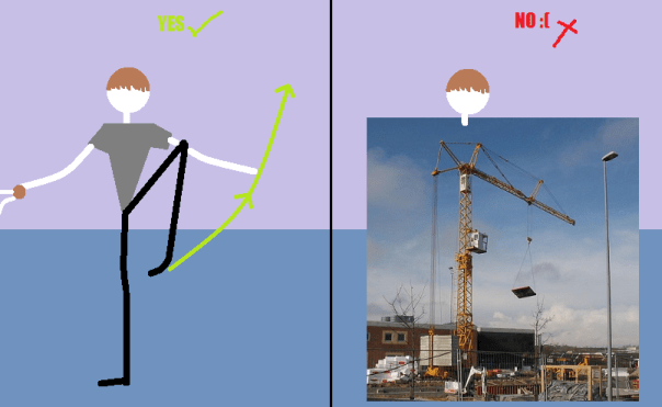 We're building dancers, not buildings.