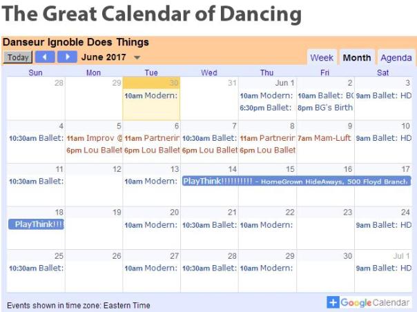 calendar
